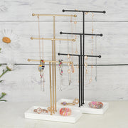 T-Shape Metal Jewelry Display Stand (Organizer only)