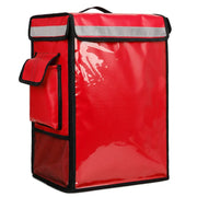 42L Large Capacity Food Delivery Backpack with Removable Divider | Red