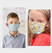 Medizer Kids Surgical Disposable Face Mask | Safari | KMB08