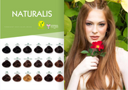 Naturalis Ammonia-Free Permanent Hair Color Cream Set | 4.4 Chestnut Brown | Vegan