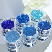 6pcs Fine Sugar Powder Nail Glitter Set | 13