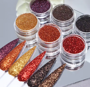 6pcs Fine Sugar Powder Nail Glitter Set | 14