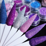 6pcs Fine Sugar Powder Nail Glitter Set | 12