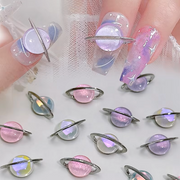 Nail Deco | Saturn Planet Nail Charms 18*10mm (price per pc)