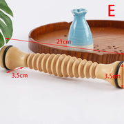 Wood Foot Massage Roller 21cm