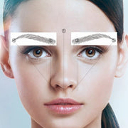 Eyebrow Tattoo Stickers | Black 09