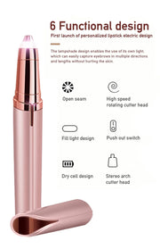 Flawlbss Brow Trimmer USB Rechargeable with LED Light