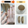 Mirror Magic Chrome Powder TB02 | Gold Mirror Nail Pigment
