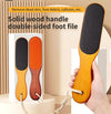 Solid Wood Double-Sided Foot File – Callus Remover