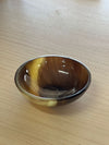 2 Tone Brown Gold Bowl 7cm