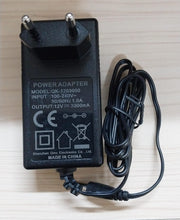 Replacement Adapter QK-1203000 1.0A 12V