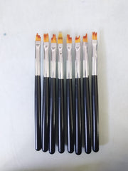8 Pcs Nail Art Flower Drawing Brush Set | Black