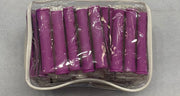 60pcs No Heat Hair Perm Rods With Elastic Rubber Band Set | 5 Sizes