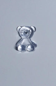 60 pcs Clear Teddy Bear Shaped Nail Swatch