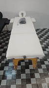 Portable Massage Spa Bed 180*60cm | Wood | 3 Zones | Grey