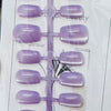 30pcs Finished Design Press On Nail-C39F3-31| Size S-XS-M