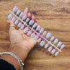 30pcs Finished Design Press On Nail-C39D-22 | Size S-XS-M