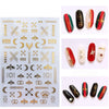 Nail Stickers | R259 | Gold