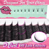 EMEDA 280pcs 30D+40D Lash Cluster Kit | Lash & Seal Bond + Tweezers