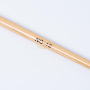 Acrylic Brush with light brown wood handle No 12 Nail Art Brush