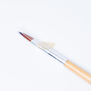 Acrylic Brush with light brown wood handle No 8 Nail Art Brush