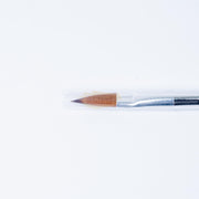 Acrylic Brush with light brown wood handle No 8 Nail Art Brush