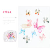 Acrylic Butterfly Nail Art - Available in 5 designs 1 Nail Art