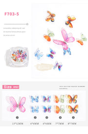 Acrylic Butterfly Nail Art - Available in 5 designs Nail Art