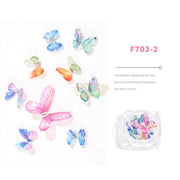 Acrylic Butterfly Nail Art - Available in 5 designs 2 Nail Art