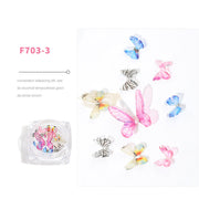 Acrylic Butterfly Nail Art - Available in 5 designs 3 Nail Art