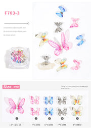 Acrylic Butterfly Nail Art - Available in 5 designs Nail Art