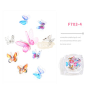 Acrylic Butterfly Nail Art - Available in 5 designs 4 Nail Art