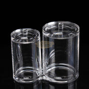 Acrylic Container Organizer | Dual Jars (container only) Storage Containers