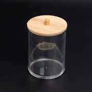 Acrylic Container with Bamboo Lid M-294- Small (container only) Salon Furniture