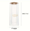 Acrylic Container with Bamboo Storage Organizers