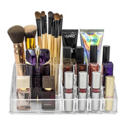 Acrylic Cosmetic Organizer 22.4*13*8cm | 16 Slots (organizer only) Makeup Organizer