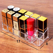 Acrylic Lipstick Organizer | 12 Slots (organizer only) Makeup Organizer