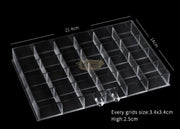 Acrylic Nail Storage Box Salon Furniture