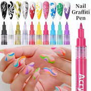 Acrylic Paint Marker Pen - 04 Silver Nail Accessories