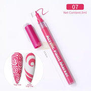 Acrylic Paint Marker Pen - 07 Rose Nail Accessories