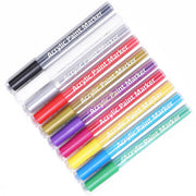 Acrylic Paint Marker Pen Set (16 pieces) Nail Accessories