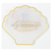Acrylic Palette Nail Gel Painting Tool Scallop White Acrylic Palette