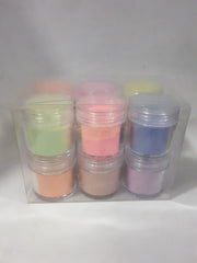 Acrylic Powder Set M-22 (12 pots) Nail Art