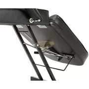 Adjustable Massage Bed/Chair with Stool | Black Facial Chair