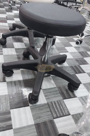 Adjustable Massage Bed/Chair with Stool | Black Facial Chair