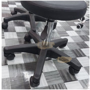 Adjustable Massage Bed/Chair with Stool | Black Facial Chair