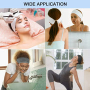 Adjustable Spa Facial Headband | Terry Cloth with Velcro Spa facial headband