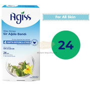 AGISS Blue Body Wax Strips 24pcs | All Skin Types Hair Removal Body Wax Strips