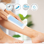 AGISS Blue Wax Strips Kit 41pcs | All Skin Types Depilatory Wax Strips