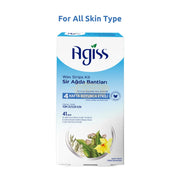 AGISS Wax Strips Kit 41 pcs (Body Underarm Face & Cleansing Wipes) Depilatory Wax Strips